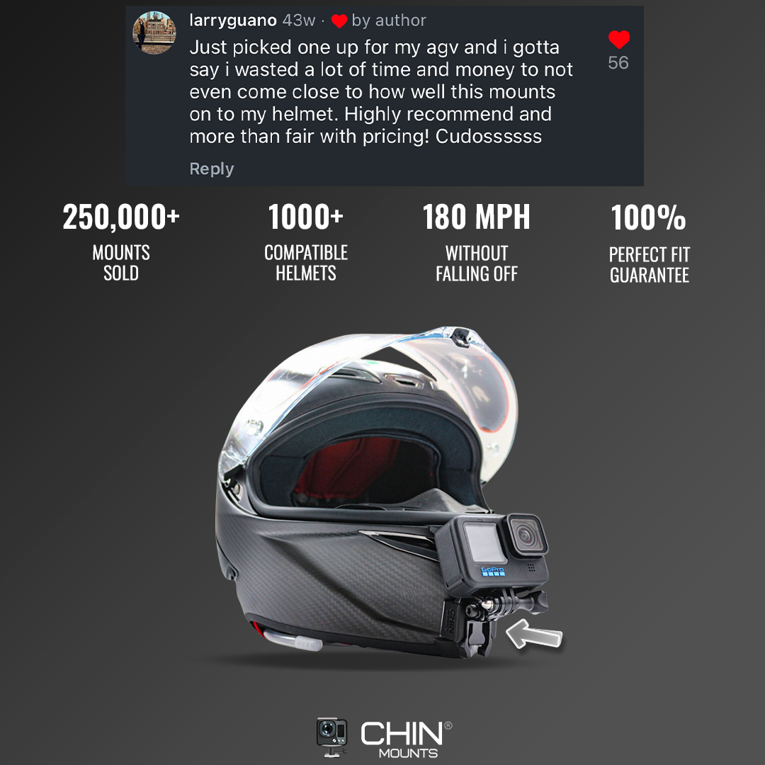 Chin Mount for AGV K1/K1 S